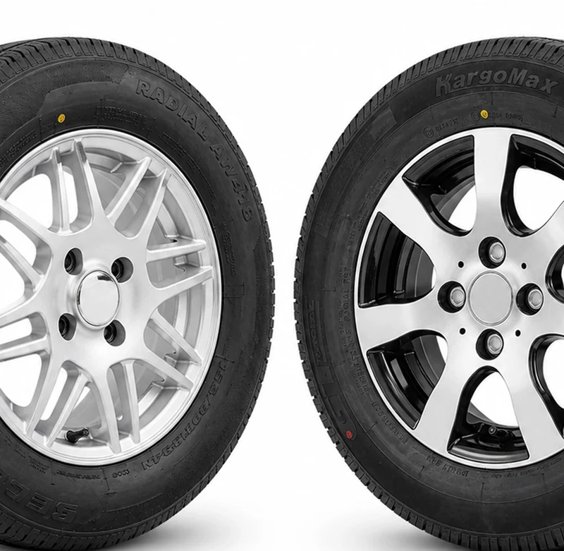 Komplettrad Aluminium-Felgen
